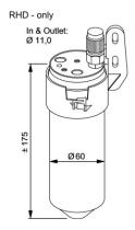 Nrf 33200 - Filtro deshidratador