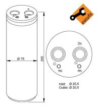 Nrf 33205 - Filtro deshidratador