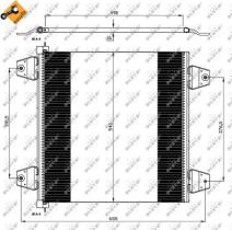 Nrf 35757 - Radiador Condensador  Aire Acondicionado