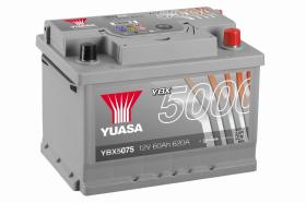Yuasa YBX5075 - YBX5075 12V 60AH 620A YUASA SILVER
