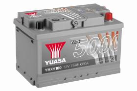 Yuasa YBX5100 - BATERIA FORD YBX5100 12V 75AH 680A YUASA SILVER