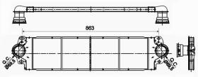 Nrf 30354 - Intercooler