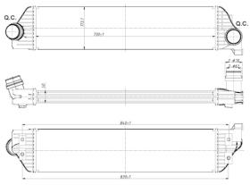 Nrf 30358 - Intercooler